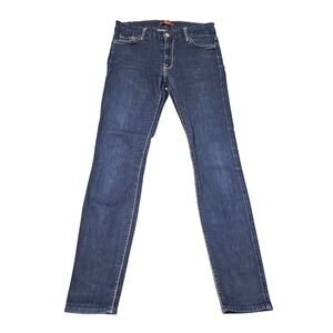 7 For All Mankind Jeans 28 Skinny Stretch Made in USA Minimalist Everyday Denim